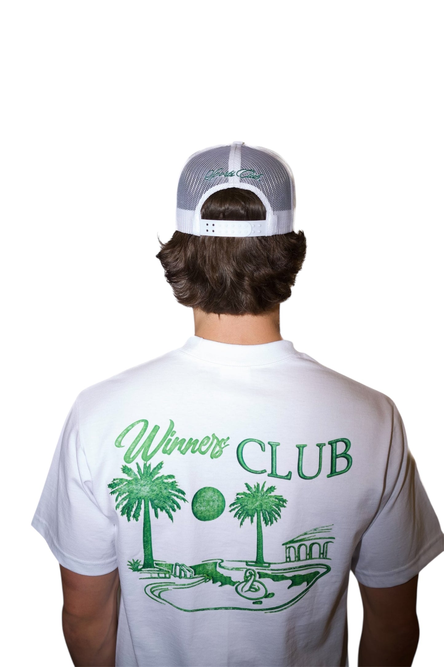 White Winner’s Club Trucker