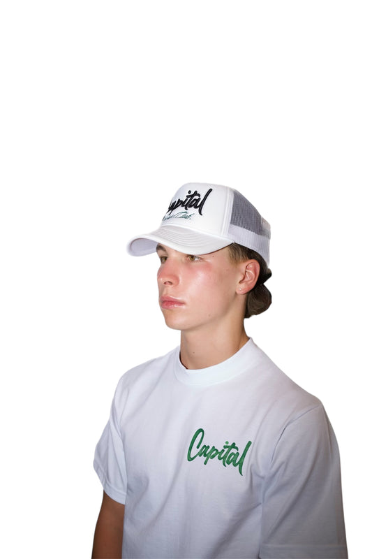 White Winner’s Club Trucker