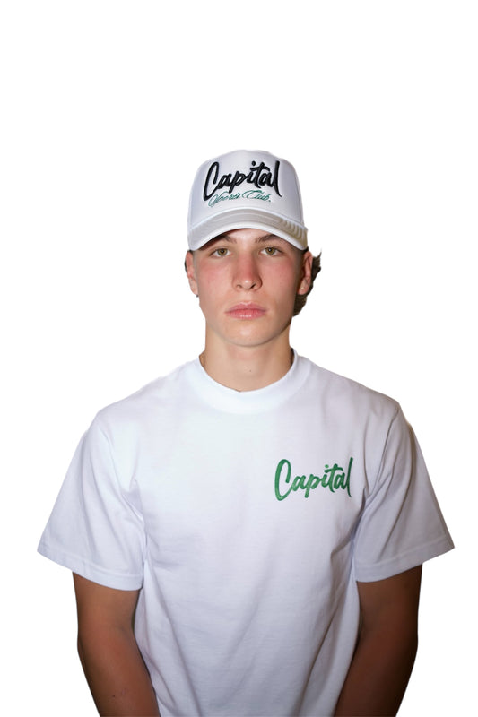 White Winner’s Club Trucker